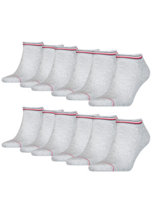 12 Paar TOMMY HILFIGER Herren ICONIC SNEAKER Gr. 39 - 49 Sneaker Socken