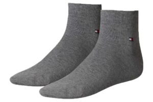 2 Paar TOMMY HILFIGER Herren Quarter Socken Gr. 39 - 46 Business Sneaker Socken