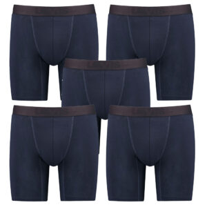 5er Pack Levis Herren Movement Tencel Long Boxer Shorts Unterhose Pant Unterwäsc...