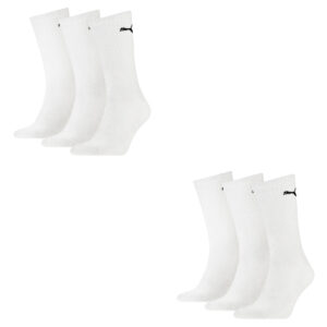 6 Paar Puma Sportsocken Tennis Socken Gr. 35 - 49 Unisex für sie und ihn