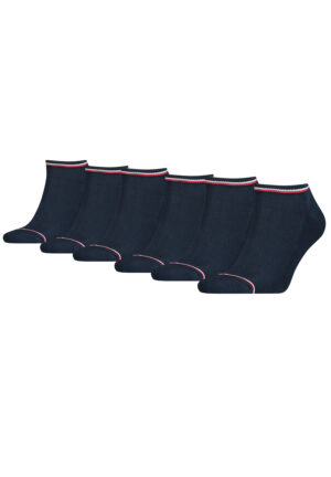 6 Paar TOMMY HILFIGER Herren ICONIC SNEAKER Gr. 39 - 49 Sneaker Socken