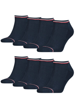 8 Paar TOMMY HILFIGER Herren ICONIC SNEAKER Gr. 39 - 49 Sneaker Socken