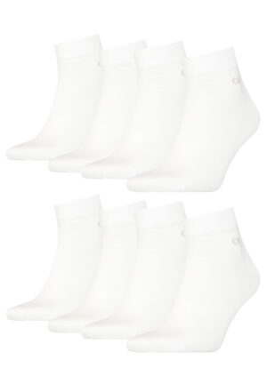 Calvin Klein Quarter Sneaker Socken Herren Kurzsocke 8 Paar