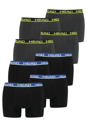 Head Herren Basic Boxer Pant Shorts Unterwäsche Unterhose 8 er Pack