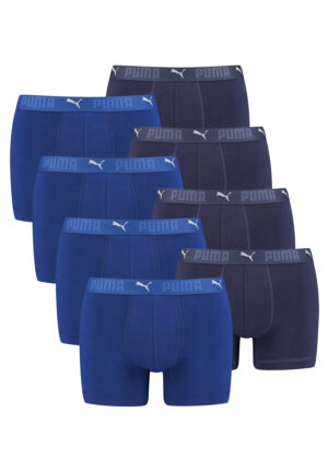 PUMA Boxershorts Herren 8er Pack Sport aus organischer Baumwolle / Unterwäsche M...