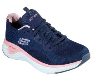 Skechers Sport Womens SOLAR FUSE BRISK ESCAPE Sneakers Frauen Blau
