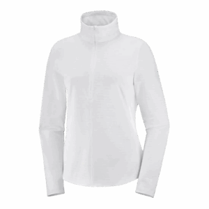 SALOMON OUTRACK HALFZIP MID DAMEN Damen Weiß XL