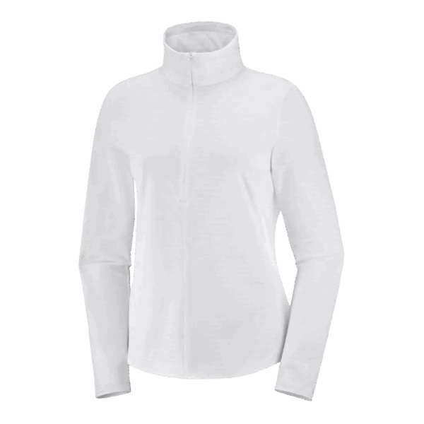 SALOMON OUTRACK HALFZIP MID DAMEN Damen Weiß XL