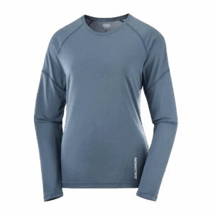 SALOMON CROSS RUN LS TEE Damen midnight navy XXL