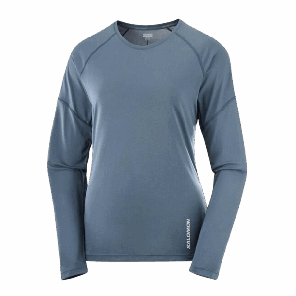 SALOMON CROSS RUN LS TEE Damen midnight navy XXL
