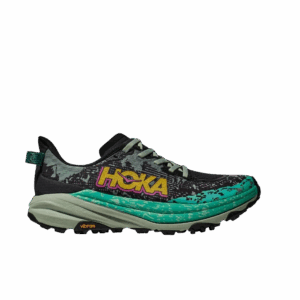 HOKA SPEEDGOAT 6 Trailschuhe Damen BLACK / ALOE B (normal) 39 1/3