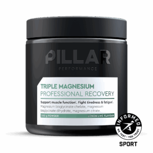 PILLAR PERFORMANCE TRIPLE MAGNESIUM Professional Recovery Powder Lemon Lime