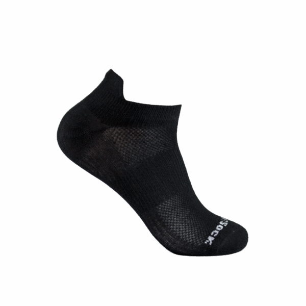 WRIGHTSOCK COOLMESH LL LOW TAB LAUFSOCKEN Unisex black L / 42-46