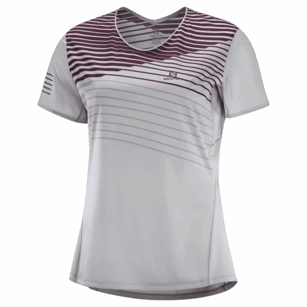 SALOMON SENSE TEE W Damen Grau XS