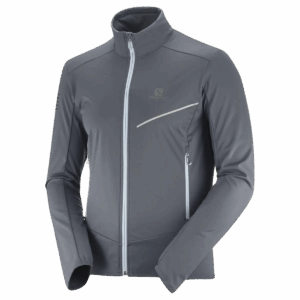 SALOMON RS SOFTSHELL JACKET Herren Grau S