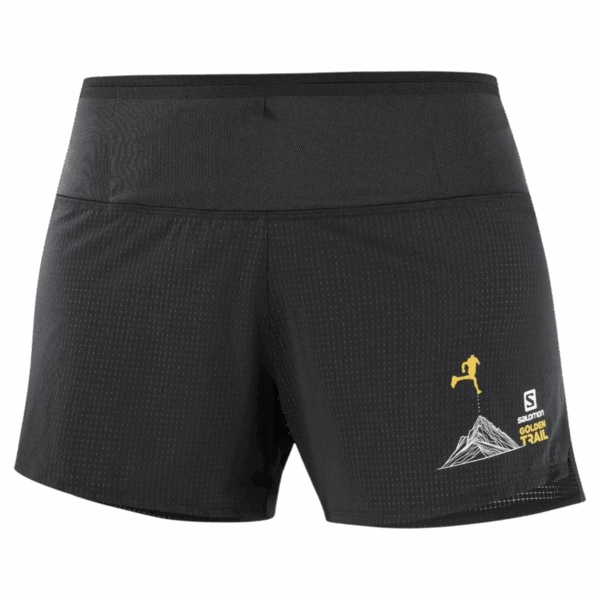 SALOMON SENSE SHORT KURZE LAUFHOSE Damen Schwarz XL