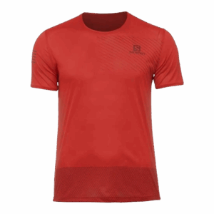 SALOMON T-SHIRT SENSE TEE Herren Rot XXL