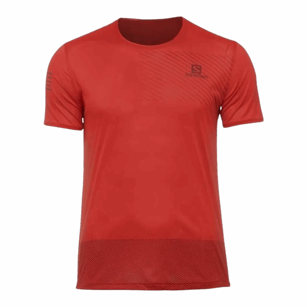 SALOMON T-SHIRT SENSE TEE Herren Rot XXL