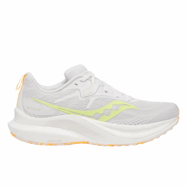 SAUCONY TEMPUS 2 Laufschuhe Damen WHITE/SUNNY 38