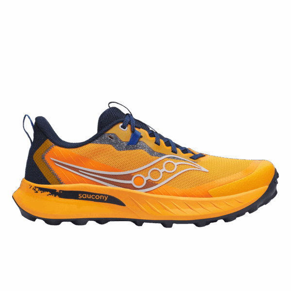 SAUCONY PEREGRINE 15 Trailschuhe Herren PEEL/NAVY