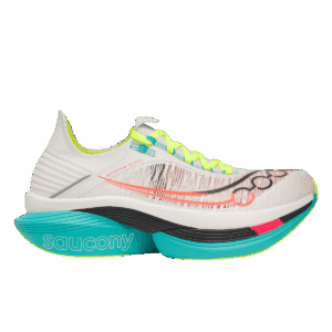 SAUCONY ENDORPHIN ELITE 2 Laufschuhe Unisex WHITE/MUTANT 42