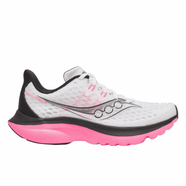 Saucony KINVARA 16 Laufschuhe Damen WHITE/BLACK 38