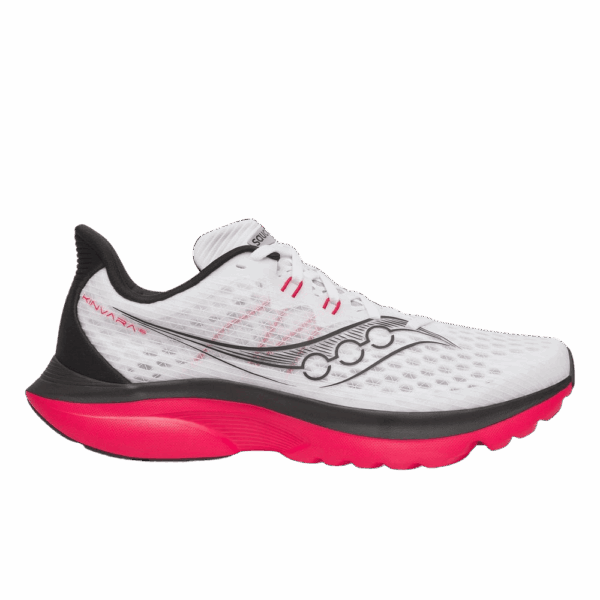 Saucony KINVARA 16 Herren WHITE/RED Gr. 40