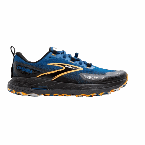 BROOKS CASCADIA 18 Herren Blue Sapphire/Black/Orang