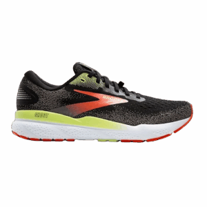 BROOKS GHOST 16 GTX Laufschuhe Herren Black/Mandarin Red/Green Weite D Gr. 44
