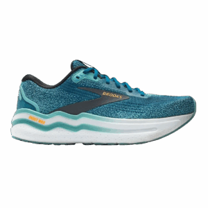 BROOKS GHOST MAX 2 Laufschuhe Herren Moroccan Blue/Aqua/Orange 2E (breit) 42