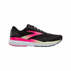 BROOKS GHOST 16 Laufschuhe Damen Black/Pink/Yellow 2A (schmal) 38