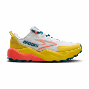 BROOKS CALDERA 8 Trailschuhe Damen Bit of Blue/Quince/Flame B (normal) 40