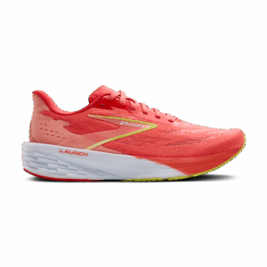BROOKS LAUNCH 11 Laufschuhe Damen Coral/Primrose/White B (normal) 36