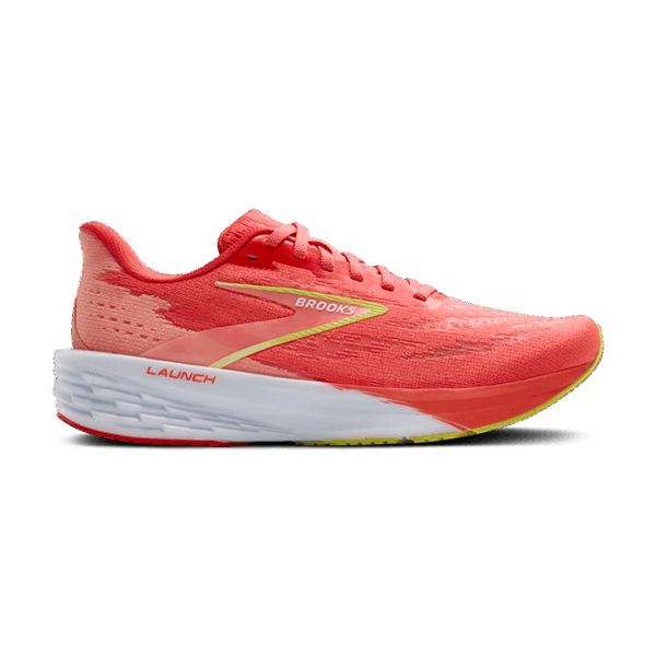 BROOKS LAUNCH 11 Laufschuhe Damen Coral/Primrose/White B (normal) 36