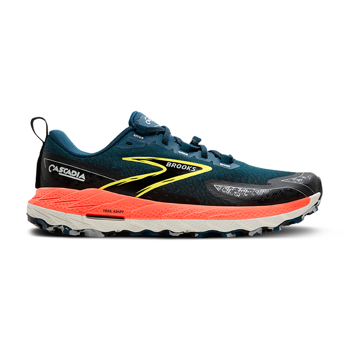 BROOKS CASCADIA 18 Herren Legion Blue/Black/Flame,D (normal),40,5 1 BROOKS CASCADIA 18 Herren Legion Blue/Black/Flame