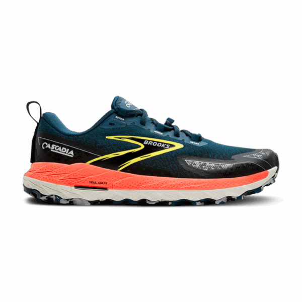 BROOKS CASCADIA 18 Herren Legion Blue/Black/Flame