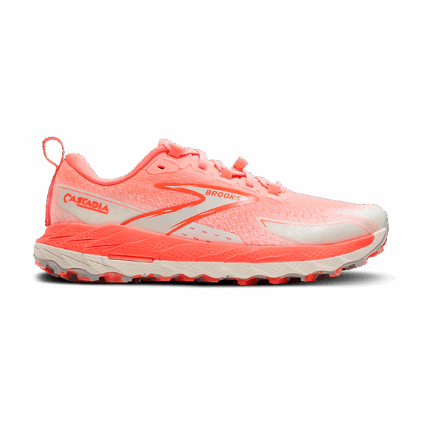 BROOKS CASCADIA 18 Damen Ember/Blue Wash/Flame