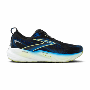 BROOKS GLYCERIN 22 Laufschuhe Herren Black/Cobalt/Neo Yellow 2E (breit) 42