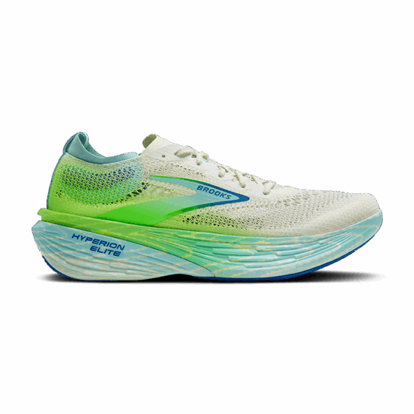 BROOKS HYPERION ELITE 4 PB Unisex Laufschuhe Bluewash/Green Gecko/Cobalt