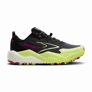 BROOKS CALDERA 8 Trailschuhe Damen Grey/Black/Lime B (normal) 38