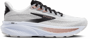 Brooks Ghost 17 Laufschuhe Damen White/Black/Rose Gold B (normal) 38