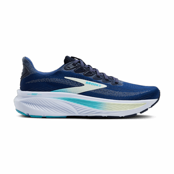 Brooks Ghost 17 Laufschuhe Damen Navy/Green/Turquoise B (normal) 38