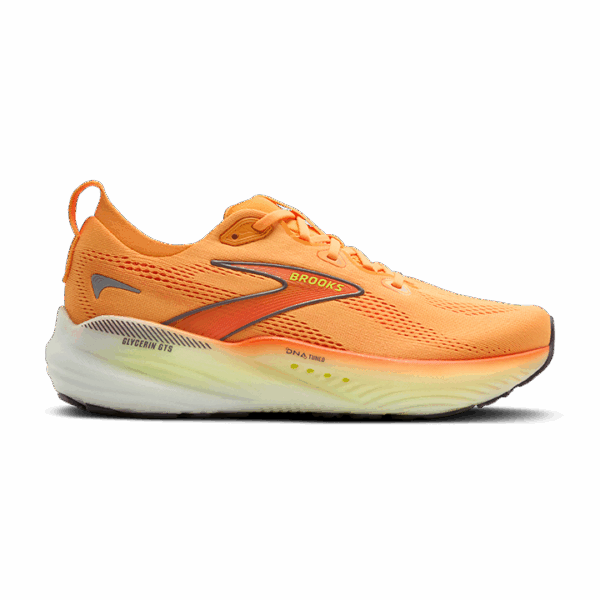 BROOKS GLYCERIN GTS 22 Laufschuhe Herren Orange/Nightlife/White D (normal) 45