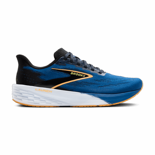 BROOKS LAUNCH 11 Laufschuhe Herren Black/Navy Peony/Orange D (normal) 45