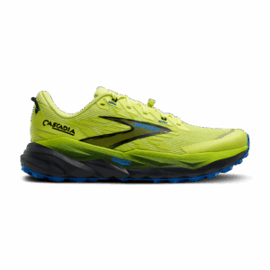 Brooks Cascadia 19 Trailschuhe Herren Sunny Lime/Black/Blue D (normal) 42