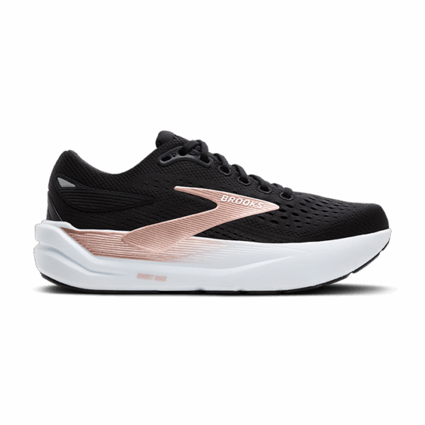 Brooks Ghost Max 3 Laufschuhe Damen Black/Black/Rose Gold D (breit) 41