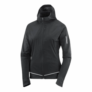 SALOMON LIGHT SHELL JKT W Damen Schwarz L