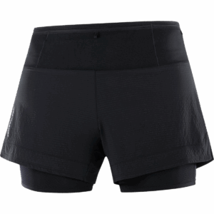 SALOMON SENSE AERO 2IN1 SHORT W Damen DEEP BLACK M