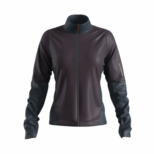SALOMON SENSE FLOW JACKET Damen Silber S