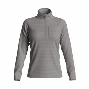 SALOMON ESSENTIALS LTWARM HALFZIP Damen Grau L